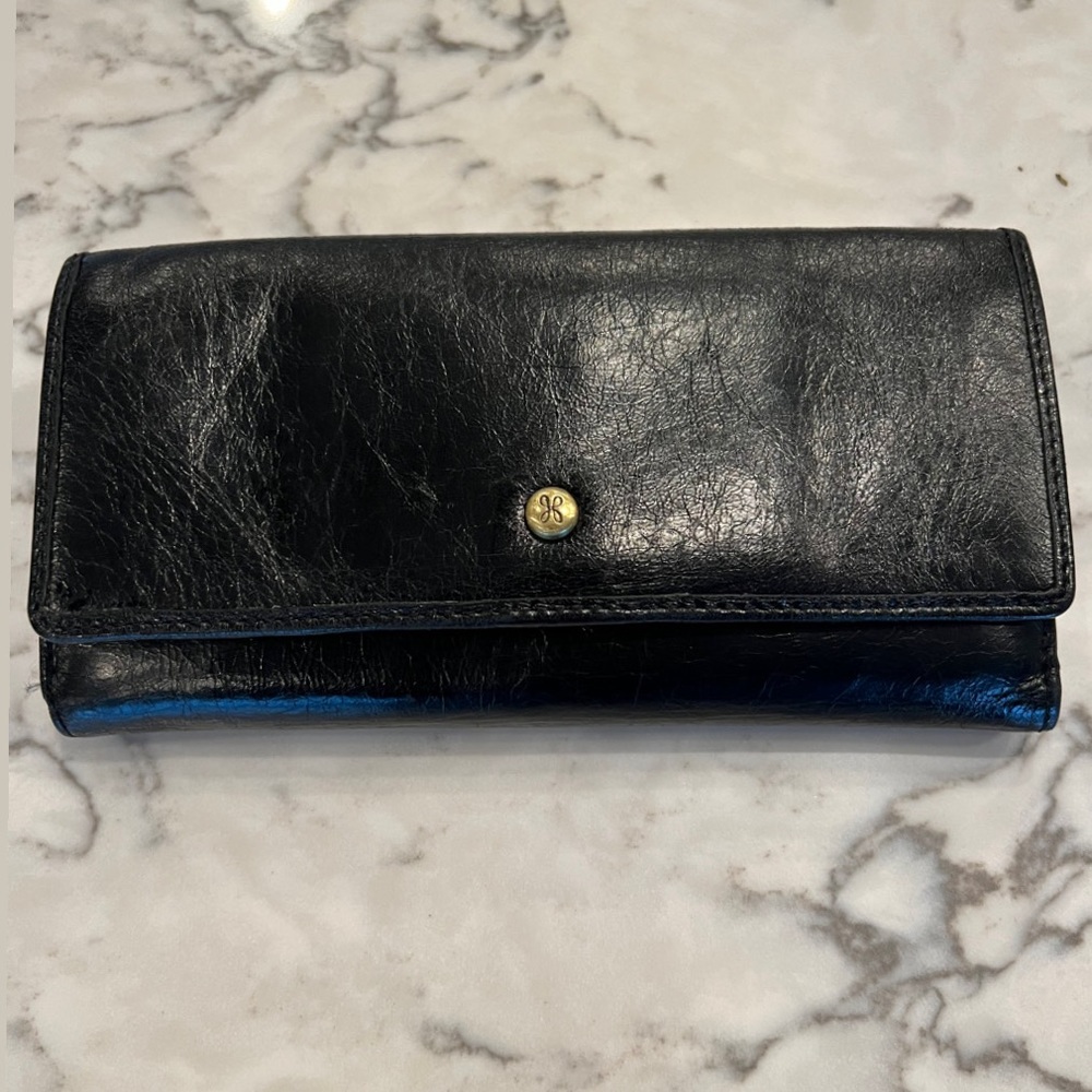 Beautiful Black Hobo Wallet